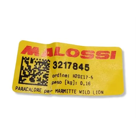 3216586 Marmitta Malossi  wild lion omologata per booster ricambio 3216586