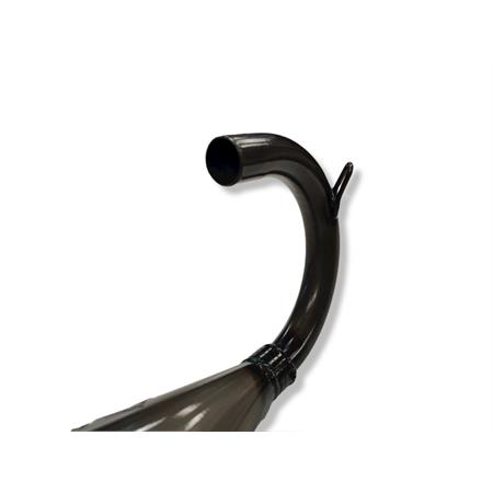 Marmitta racing Malossi MHR Team 3 specifica per gruppi termici Malossi 47,6 mm con collettore flangiato 4 bulloni Minarelli orizzontale liquido, ricambio 3216832