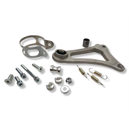 Marmitta racing Malossi MHR Team 3 specifica per gruppi termici Malossi 47,6 mm con collettore flangiato 4 bulloni Minarelli orizzontale liquido, ricambio 3216832