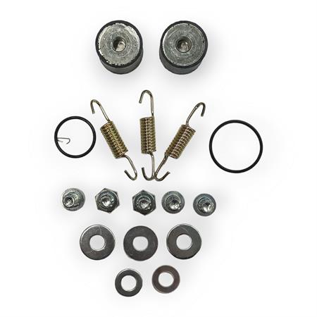 Marmitta Malossi moped racing mhr per ciclomotori Piaggio Ciao, Bravo, Si, Super Bravo, Boxer elaborati con gruppo termico Big Deps 3 o 4 prigionieri, ricambio 3217479