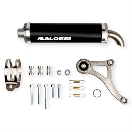 3219161 Marmitta Scooter Racing MHR Team 3 Malossi per cilindri 47,6 mm - 70cc Testa Rossa 