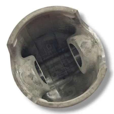 3412203 Pistone Malossi MHR selezione 0 con diametro 40,3 mm e spinotto 12 mm mono fascia rettangolare cromata per gruppi termici Malossi in alluminio Minarelli AM6