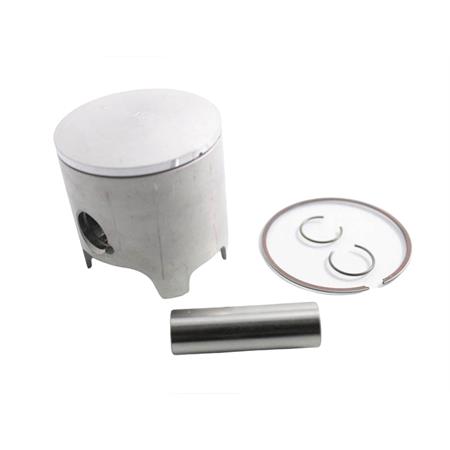 Pistone 50 c spinotto 13 mm segmento 1 rettangolare cromato Malossi, ricambio 3413034C0