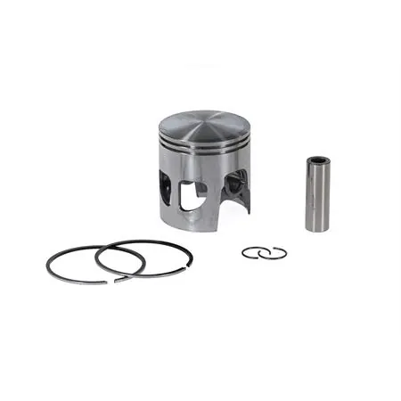 Pistone Malossi con diametro 57,5 mm e spinotto da 15 mm e doppia fascia elastica rettangolare cromata per Piaggio Vespa 125 primavera Et3, ricambio 3416323