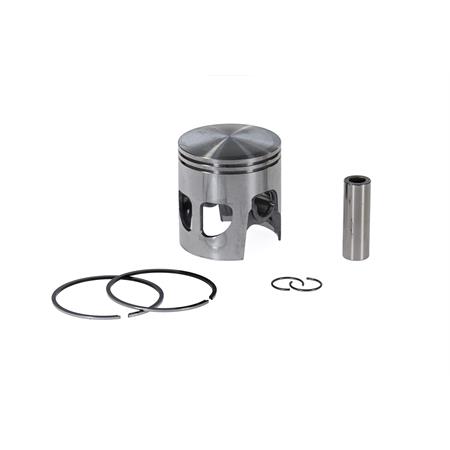 Pistone Vertex - Malossi con diametro 58,3 mm, spinotto da 15 mm, 2 segmenti rettangolari cromati per gruppo termico Piaggio Vespa 130 cc Malossi, ricambio 3416323K0