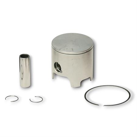 Pistone Malossi diametro 52 mm con spinotto da 13 mm e  mono fascia rettangolare e selezione D per gruppi termici Malossi testa rossa scooter, ricambio 3416448D0
