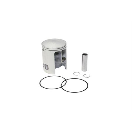 Pistone Malossi in alluminio bifascia con diametro 68,5 mm e selezione C per cilindri cromati con spinotto da 16 mm e 2 segmenti fasce elastiche semitrapezioidali cromate per Piaggio Vespa PX 200 E, ricambio 345969C0