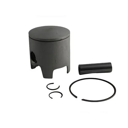 Pistone 47.6 spinotto 12 mm segmento 1 rettangolare cromato Malossi, ricambio 348654