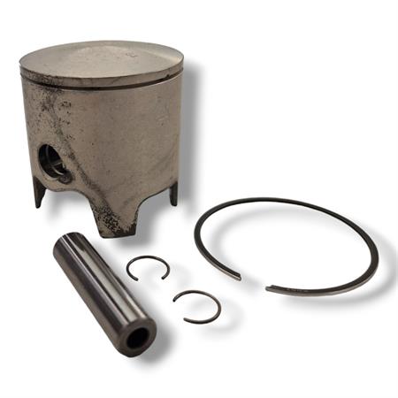 Pistone 47.6 spinotto 10 mm segmento 1 semitrapezioidale Malossi, ricambio 348704