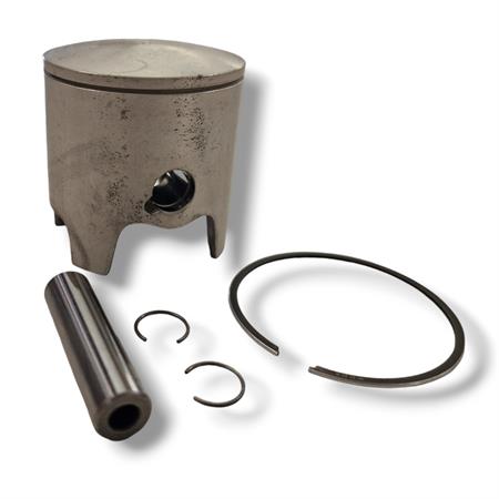 Pistone 47.6 spinotto 10 mm segmento 1 semitrapezioidale Malossi, ricambio 348704
