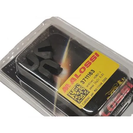 Cursori per multivar 2000 mhr con rulli diametro 19 mm  Malossi, ricambio 3711163