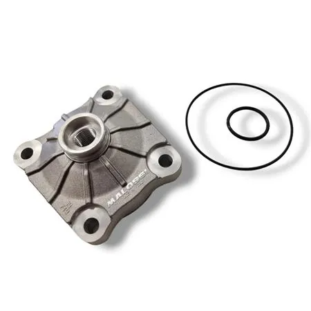Testa in alluminio Malossi per gruppo termico diametro 65 mm raffreddati a liquido per scooter Piaggio e Gilera 125 e 180 cc 2 tempi Runner, Hexagon, ricambio 3819718