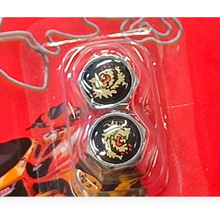 2 cappucci valvola tubeless o camera d'aria per tutti i modelli di ruote montate su veicoli a 2, 3 4 ruote 2 e 4 tempi , ricambio 4213415B0