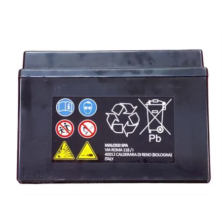 4418921 Batteria Malossi modello MTX9-BS sigillata in gel senza manutenzione e già attivata e pronta all'uso