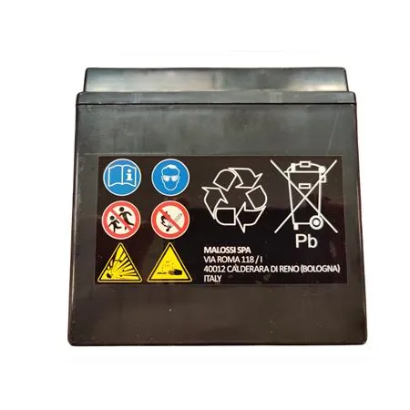 4418923 Batteria Malossi modello MTX14-BS sigillata in gel senza manutenzione e già attivata e pronta all'uso