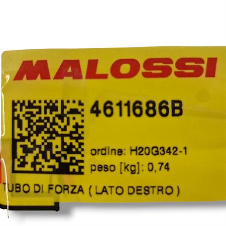 Stelo tubo di forza Malossi lato destro come ricambio delle forcelle Malossi f32s per scooter Gilera Runner 50-125-180, ricambio 4611686B