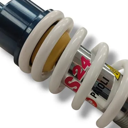 4614616 Ammortizzatore anteriore Malossi modello RS3 regolabile nel precarico molla, per Piaggio Vespa 50 Special, 50 R, N, L, 125 Primavera e 125 ET3, PK 50 e 125 1° serie