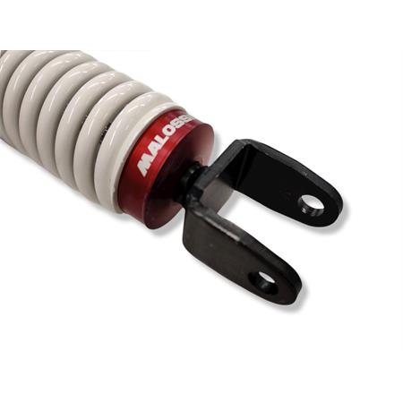 Ammortizzatore posteriore Malossi modello rs1 con interasse da 320 mm per scooter 50 cc con motore Piaggio aria e liquido, ricambio 4615432