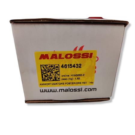 Ammortizzatore posteriore Malossi modello rs1 con interasse da 320 mm per scooter 50 cc con motore Piaggio aria e liquido, ricambio 4615432