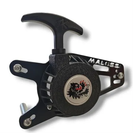 Kit avviamento a strappo Malossi completo di staffa e bulloneria per il montaggio su tutti i ciclomotori Piaggio Ciao, Boxer, Bravo, Si, SuperBravo, Grillo, Boss e CBA, ricambio 5019908