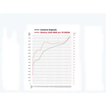 Variatore Malossi multivar 2000 mhr per maxi scooter Yamaha t max 530, ricambio 5115246