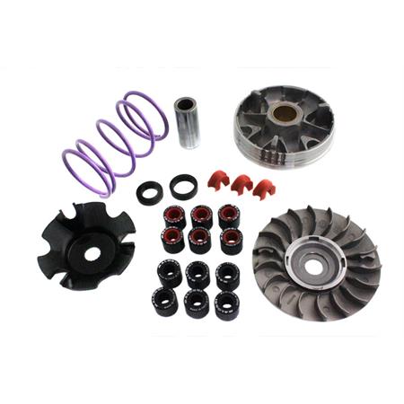 Variatore Malossi furia rossa multivar 2000 mhr aluminum per scooter 50 con motore Piaggio aria e liquido, ricambio 5115644