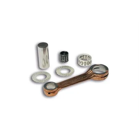 Biella completa Malossi con interasse 90 mm, spinotto da 12 mm e asse accoppiamento con diametro da 18 mm e lunghezza 44,5 mm per alberi motore Malossi da scooter con corsa 40 mm, ricambio 5312316