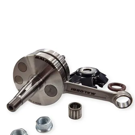 Albero Motore Malossi MHR Team Spinotto 14 Biella 100 mm corsa 47 mm per utilizzo con cilindri Malossi 100 cc – Codice 5320369 – Compatibile Piaggio, Aprilia, Gilera e Derbi scooter