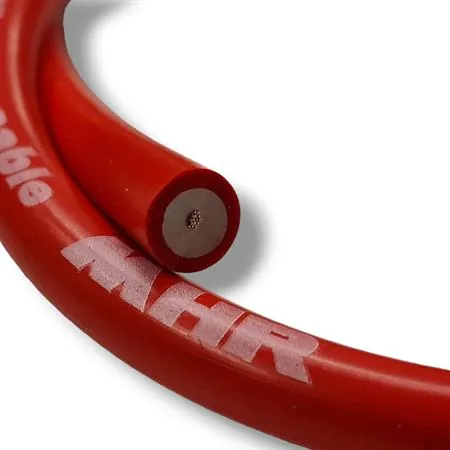 Kit cavo candela Malossi di colore rosso in silicone con pipetta attacco candela in silicone rosso con resistenza 5Kohm e utilizzo su candela con nottolino SAE avvitato, ricambio 5519221