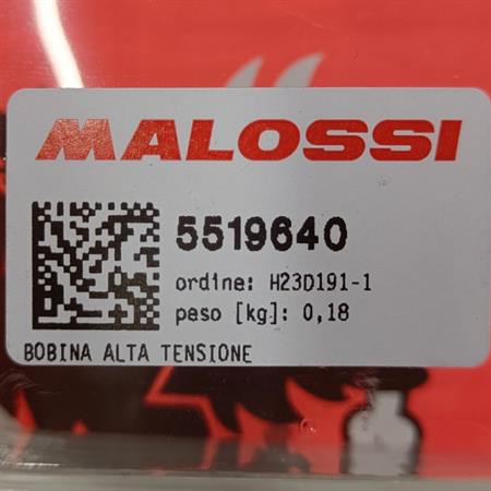 Bobina alta tensione Malossi new model per accensioni a rotore scooter e centraline Malossi Scooter e maxi scooter, ricambio 5519640