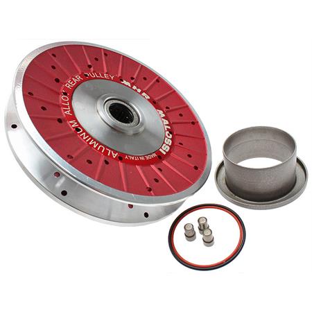 Correttore di coppia la furia rossa - rear pulley system mhr aluminum 134 piaggio Malossi, ricambio 6114582