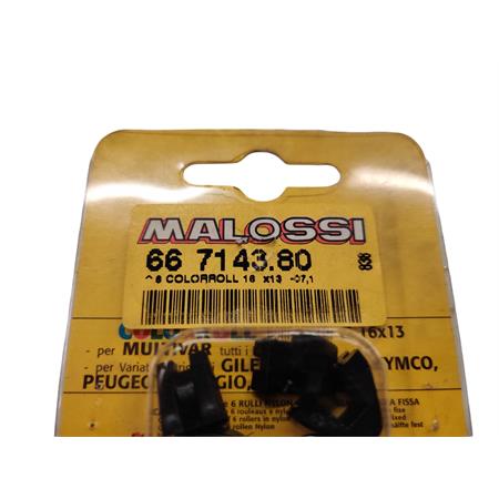 Rulli Malossi Colorroll diametro 16x13 e peso 7,3 grammi , ricambio 66714380