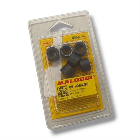 Kit rulli Malossi diametro 17x12,3  con peso da 7,0 grammi, ricambio 669999G0