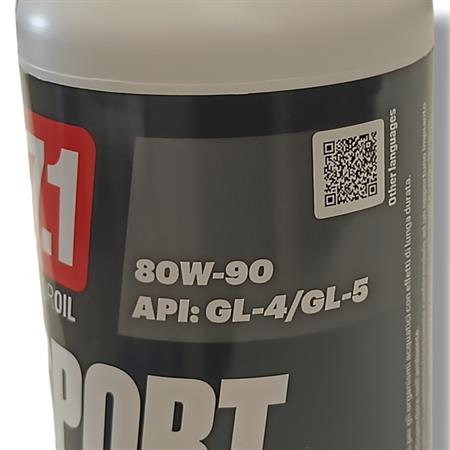 Olio Malossi SGX sport gear oil sae 80W90, 250 ml per rapporti e scatole cambio scooter e ciclomotori vari, ricambio 7613469