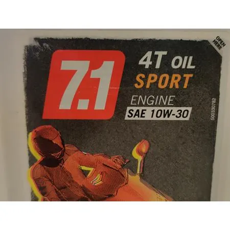 Olio motore 7.1 4t 10w-30 oil sport engine, ricambio 7614052B