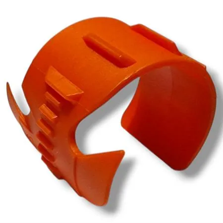 Attrezzo pulizia paraoli e parapolvere forcelle da ø 45mm a ø 55mm di colore arancione, ricambio AT2270A