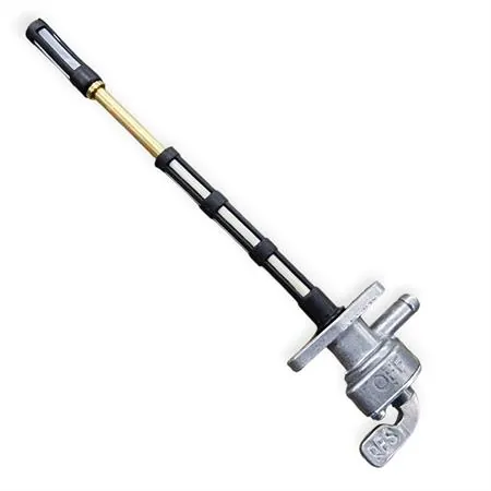 Rubinetto benzina con riserva Motocross Marketing AV2316 per KTM, Beta, Husaberg, Husqvarna - Interasse fori 34mm