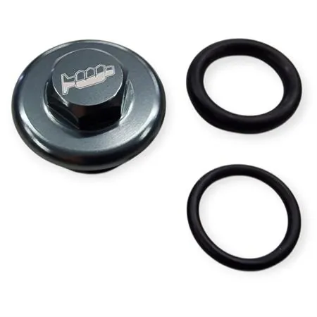 Tappo carico olio M20 X 2,5 mm anodizzato titanio con chiave da 13 mm specifico per FANTIC, HONDA, KAWASAKI e YAMAHA, ricambio AV3000T