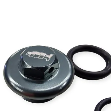 Tappo carico olio M20 X 2,5 mm anodizzato titanio con chiave da 13 mm specifico per FANTIC, HONDA, KAWASAKI e YAMAHA, ricambio AV3000T