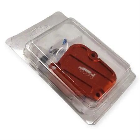 AV3250A Coperchio valvola di scarico anodizzato arancio per KTM SX 125/150 2016-2022 e XC-W 125 2017-2019