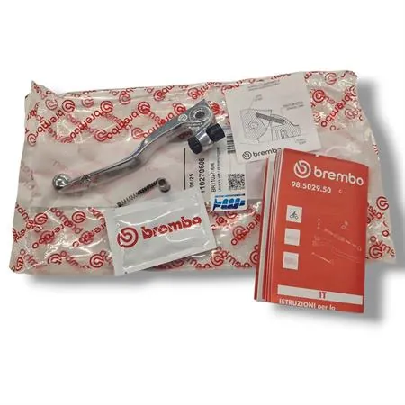 Leva Frizione Idraulica Alluminio Argento BR110270606 per pompe Brembo 10920350/BR920350