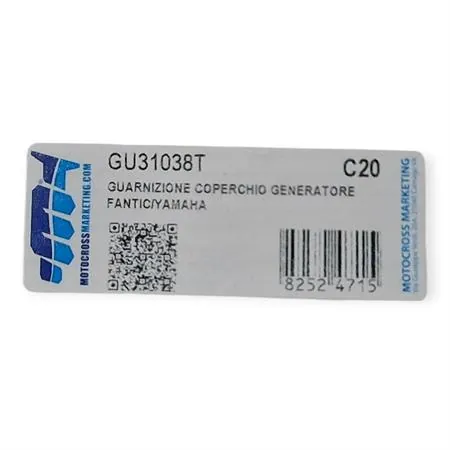GU31038T Guarnizione coperchio generatore Yamaha YZ 125 prodotti dal 2005 fino al 2025 e Fantic XE e XX prodotti dal 2021 fino al 2025