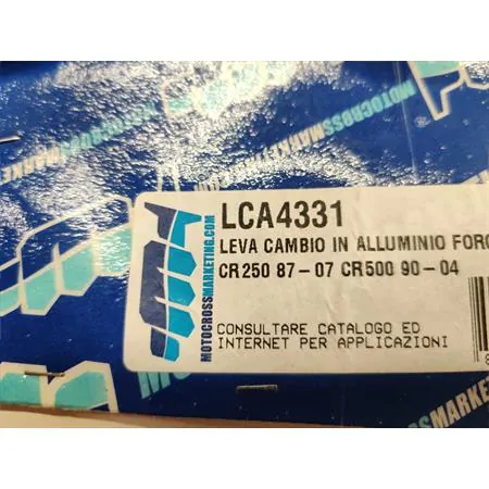 LCA4331 Leva cambio in alluminio forgiato cr250