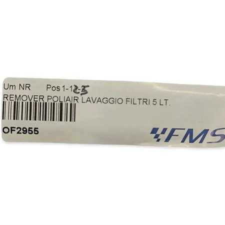 Remover poliair lavaggio filtri aria  5 lt., ricambio OF2955
