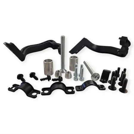 P8308600001 Paramani POLISPORT BULLIT FWA chiusi neri con kit montaggio