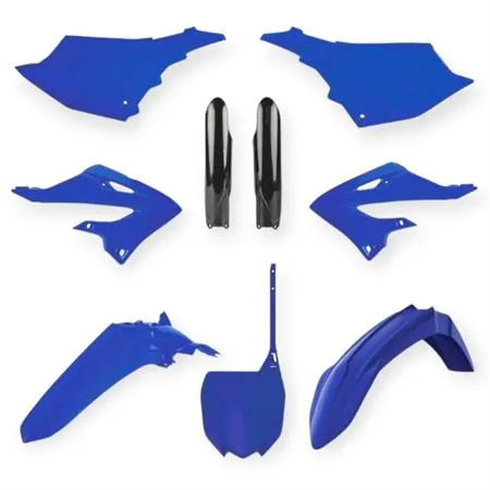 Kit plastiche 9 pezzi Polisport per Yamaha YZ 125/250 2T 2022-2026 - Colori OEM