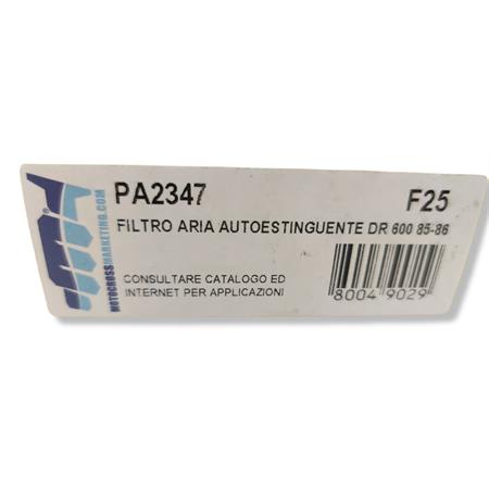 Filtro aria autoestinguente poliair dr 6, ricambio PA2347