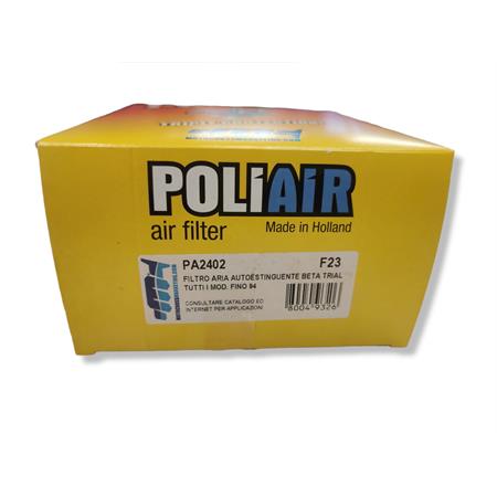 Filtro aria Poliair - Beta trial (tutti i modelli) prodotti fino al 1994, ricambio PA2402