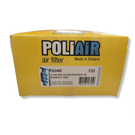 Filtro aria autoestinguente poliair tm, ricambio PA2445