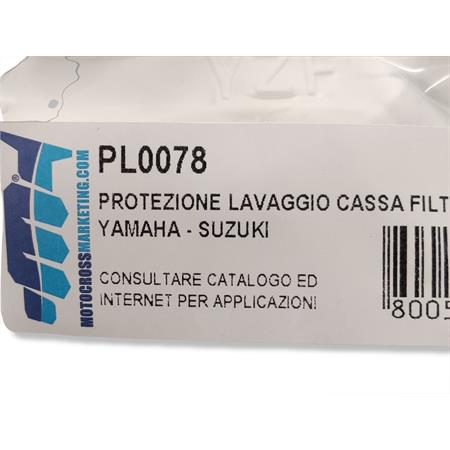 Protezione lavaggio cassa filtro fantic, ricambio PL0078